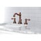 Fauceture FSC197ACLAC American Classic Widespread Bathroom Faucet, Antique Copper FSC197ACLAC - alternate 3